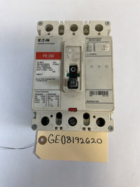 Eaton Cutler Hammer - FD3020BP10 - 20A, 600V, 3 Pole, 3Ph, 35k Breaker
