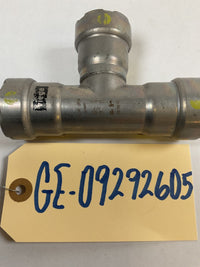 Viega MegaPressG Fitting - 25306: 3/4" Carbon Steel Gas Tee
