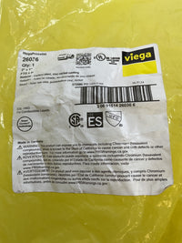 Viega MegaPressG Fitting - 26036: 2" x 1" FTG x Press Carbon Steel Gas Reducer