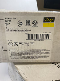 Viega MegaPress FKM Fitting - 26780: 3" Press x Flange Carbon Steel ASME B16.5