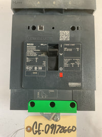 Square D PowerPacT - BGA34020Y - 20A, 600V, 3 Pole, 3Ph Breaker
