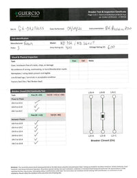 Eaton Cutler Hammer - KD3400F - 400A, 600V, 3 Pole, 3Ph, 35K Breaker