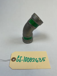 Viega MegaPress Fitting - 25240: 1" P x P 45° Elbow Carbon Steel