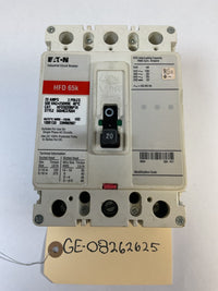 Eaton Cutler Hammer - HFD3020BP10 - 20A, 600V, 3 Pole, 3Ph, 65k Breaker