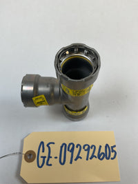 Viega MegaPressG Fitting - 25306: 3/4" Carbon Steel Gas Tee