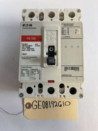Eaton Cutler Hammer - FD3060L- 60A, 600V, 3 Pole, 3Ph, 35k Breaker