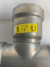 Viega MegaPressG Fitting - 25321 : 1-1/2" Tee