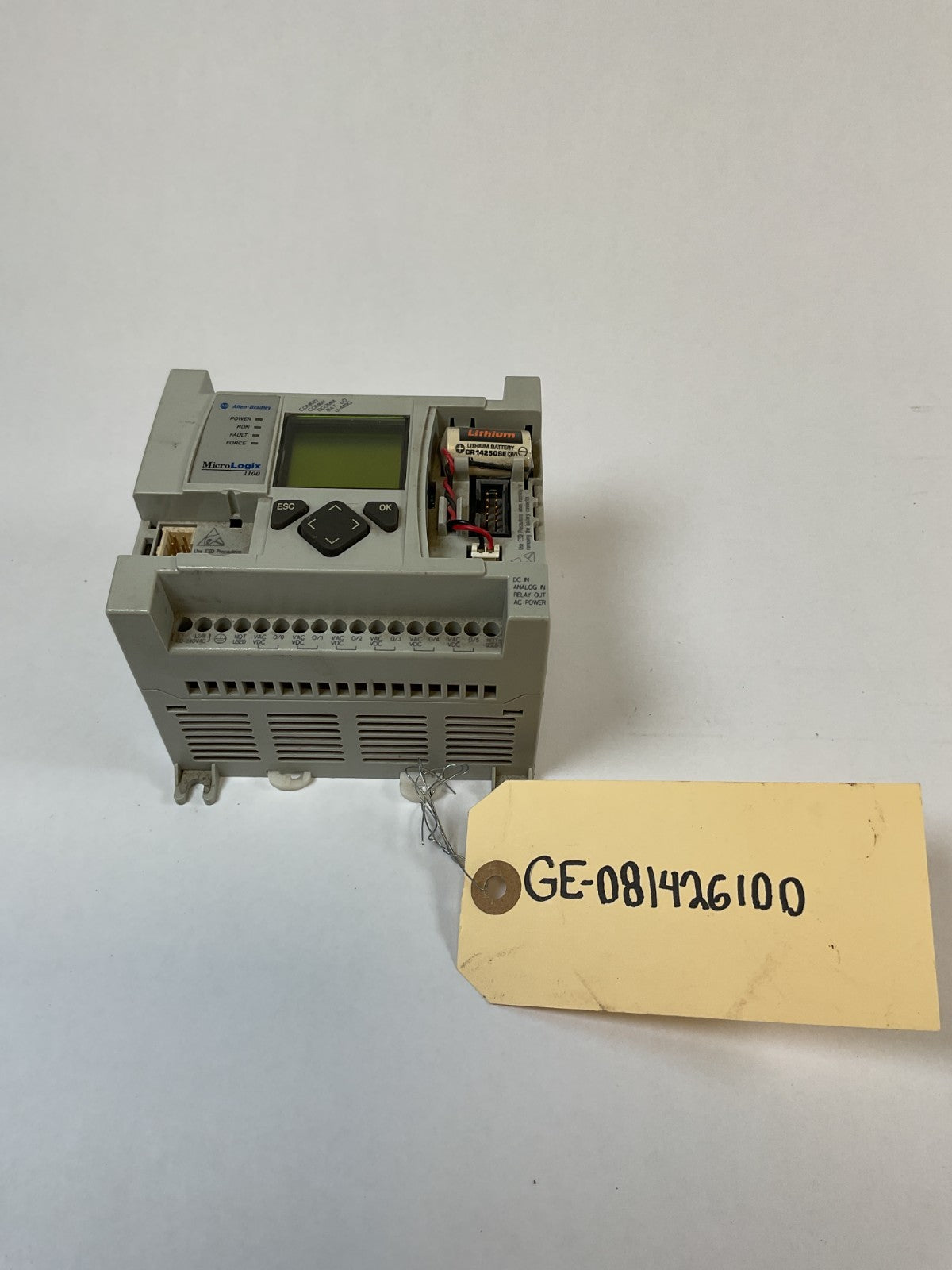 Allen-Bradley 1763-L16BWA MicroLogix 1100