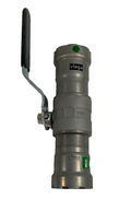 Viega MegaPress Fitting - 28925: 1" Ball Valve P1 x P2, Carbon Steel
