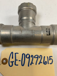 Viega MegaPressG Fitting - 25311: 1" Carbon Steel Gas Tee