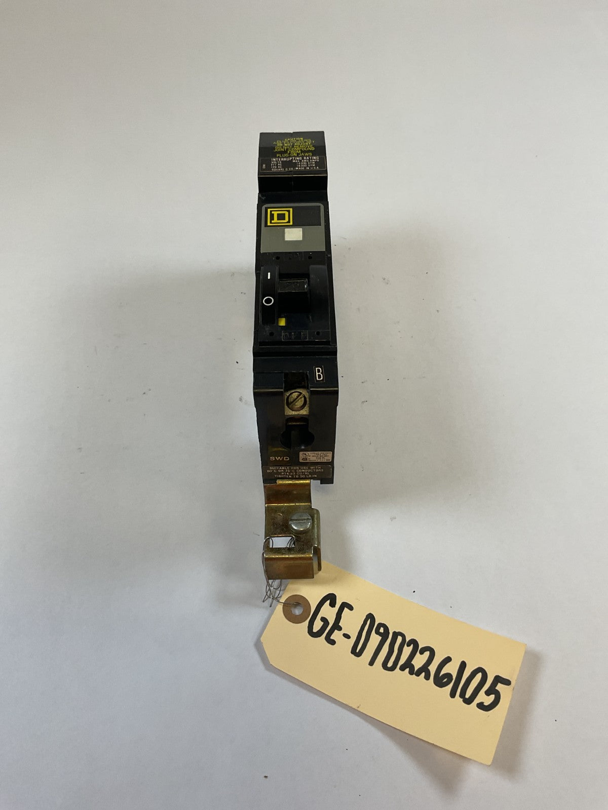 Square D - FY14020B - 20A, 120/277V, 1 Pole Breaker