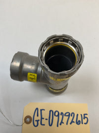 Viega MegaPressG Fitting - 25311: 1" Carbon Steel Gas Tee
