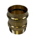 Viega ProPress Fitting - 79290: 2" x 2" P x MPT Bronze Adapter