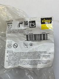Viega MegaPress Fitting - 25205: 3/4" P x P 90° Elbow Carbon Steel