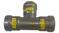 Viega MegaPressG Fitting - 25321 : 1-1/2" Tee