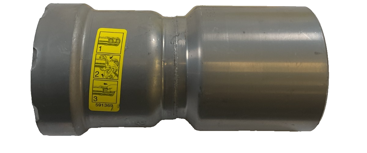 Viega MegaPressG Fitting - 26046: 2" FTG x 1-1/2" Fitting Reducer