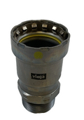Viega MegaPressG Fitting - 25116: 1-1/4" Press x MPT Carbon Steel Gas Adapter