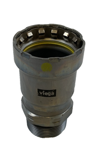 Viega MegaPressG Fitting - 25116: 1-1/4" Press x MPT Carbon Steel Gas Adapter