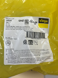 Viega MegaPressG Fitting - 25026: 2" Coupling