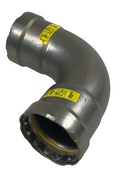 Viega MegaPressG Fitting - 25226 : 2" 90 Degree Elbow