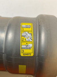 Viega MegaPressG Fitting - 28770: 2-1/2" Carbon Steel Gas XL Coupling with Stop