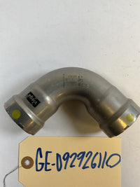 Viega MegaPressG Fitting - 25211: 1" Carbon Steel Gas 90 Elbow