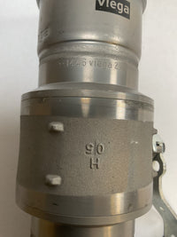 Viega MegaPress Fitting - 28940: 2" P x P Carbon Steel Ball Valve