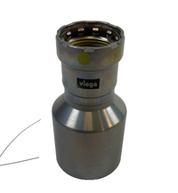 Viega MegaPressG Fitting - 26036: 2" x 1" FTG x Press Carbon Steel Gas Reducer