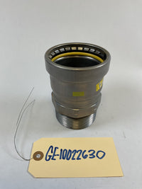 Viega MegaPressG Fitting - 28740: 2-1/2" Press x MPT Carbon Steel Gas XL Adapter